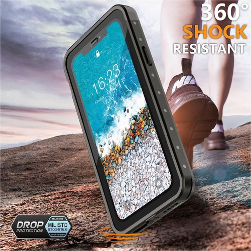 Funda protectora impermeable de cuerpo completo para iPhone 13 12 11 Pro - Imagen 5 de 12