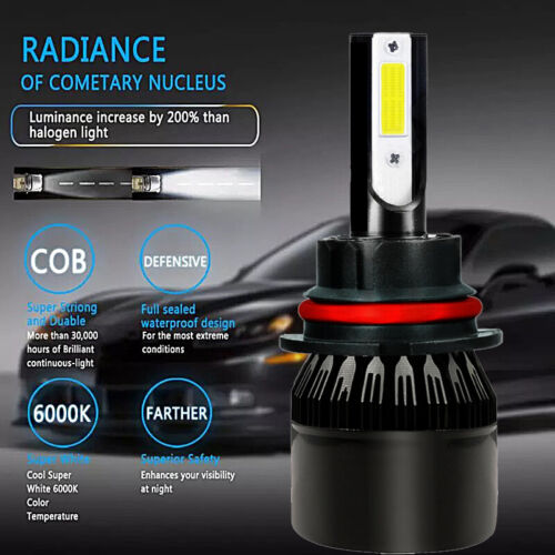 Para Ford F150 1995-2001 2002 2003 HB5 9007 Bombillas LED Para Faros Delanteros - Imagen 3 de 10