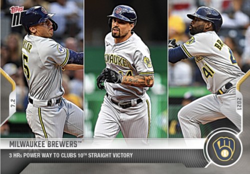 2021 Topps Now 450 MILWAUKEE BREWERS™