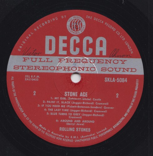 The Rolling Stones - Stone Age (LP, Comp) (Mint (M)) - Picture 3 of 3