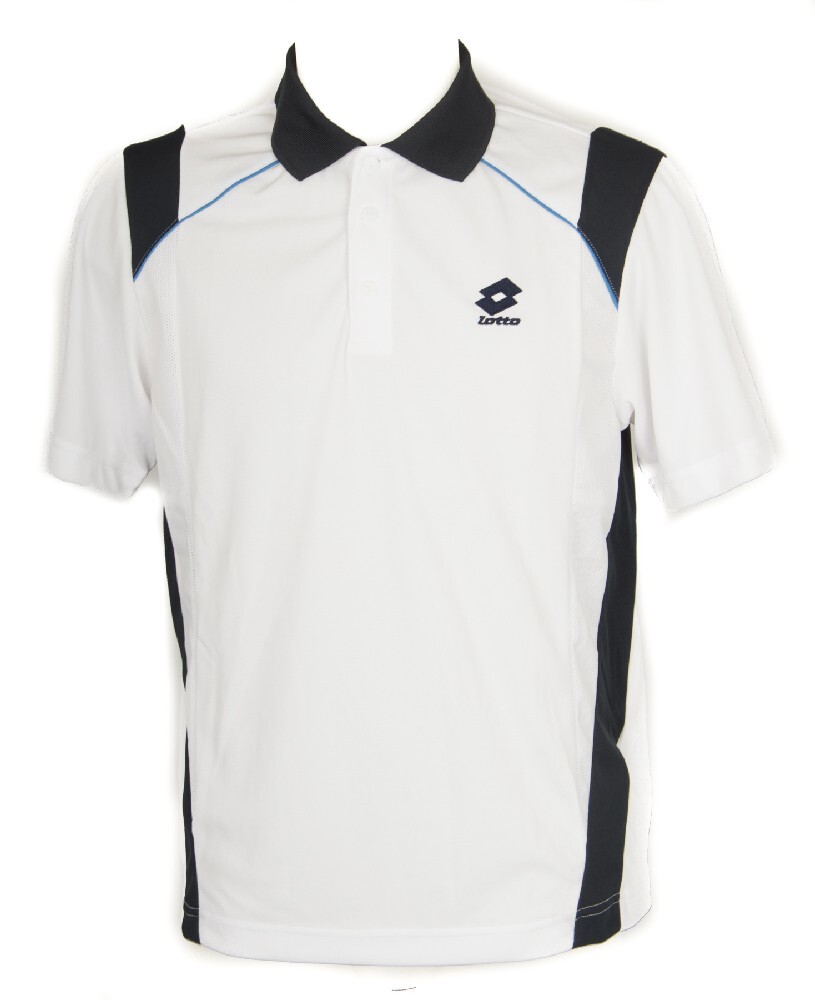 Short sleeve t-shirt polo man men tennis sport LOTTO item J5419 POLO RACE PL