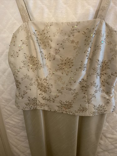 NWT Jessica Howard 2 Piece Set Missy Formal Long Dress size 6 Vintage AS IS - Picture 15 of 22
