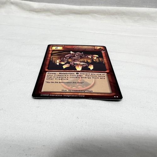 Magi Nation Duell - FIRE GRAG - Cald Dream Creature Lavakralle - Bild 5 von 10