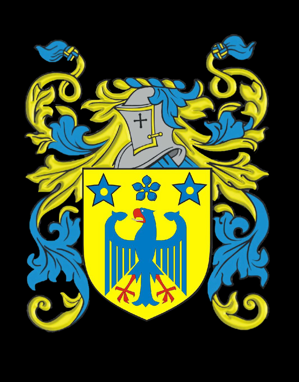 Bamvile Family Crest Nazwisko rodowe Herb Heraldyka Grawerowany List Otwieracz Popularne super tanie