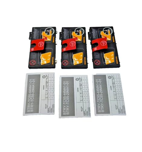 Lot of 3 Zebra TC55 battey standard BTRY-TC55-29MA1-01 - 第 1/3 張圖片