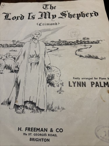 Sheet Music The Lord Is My Shepherd - Picture 1 of 5