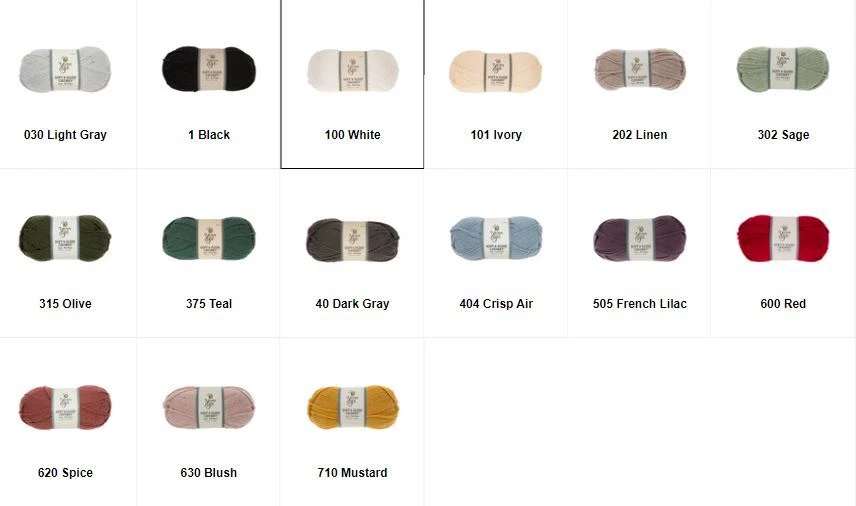 Yarn Bee Soft & Sleek Chunky Yarn Various Colors New! Price Per Skein