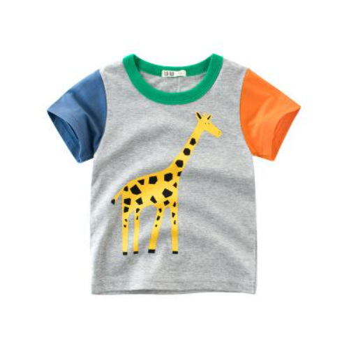 Summer Children's Clothing Boys Short Sleeve T-shirt Sweatshirt Cotton Clothes - Picture 19 of 35