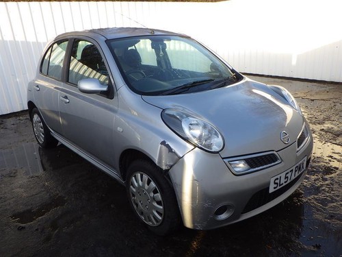 07-10 MK3 K12 FL NISSAN MICRA STEERING COLUMN + ELEC PAS PUMP 1.2 PETROL CR12DE - Picture 8 of 11