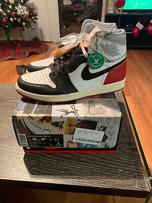 Men's Nike x Union Air Jordan 1 Retro High OG NRG Black Toe Men's Nike x Union Air Jordan 1 Retro High OG NRG Black Toe
