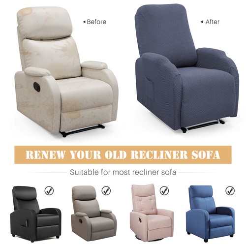 Lazy Boy Recliner Covers Stretch Recliner Slipcovers Couch Cover Chair Cover - Picture 4 of 61