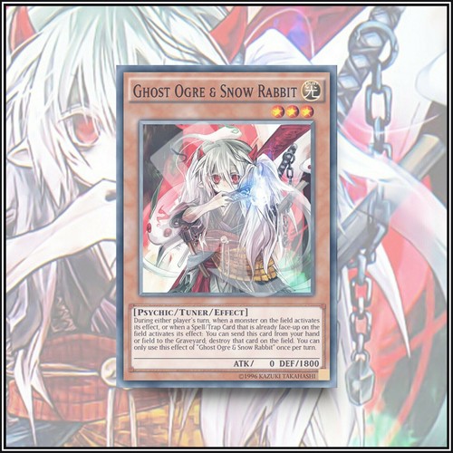 YuGiOh GHOST OGRE & SNOW RABBIT | GREAT CARD ▪️ 1ST EDITION 💎 - Picture 1 of 2