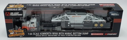 Kenworth W900 Semi mit Manac Bottom Dump Trailer 2008 NTTC von DCP Maßstab 1:64 - Bild 1 von 11