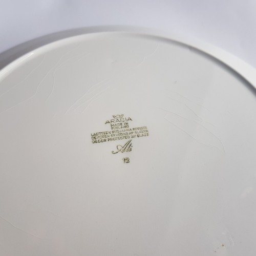 Plato de cena de cerámica Arabia Finland Ali 26 cm vintage años 60 70 diseño nórdico - Imagen 5 de 11