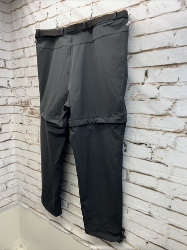 STOIC Mooniess Night Gray Convertible Outdoor Hiking Pants Men’s Size 2XL - Picture 14 of 15