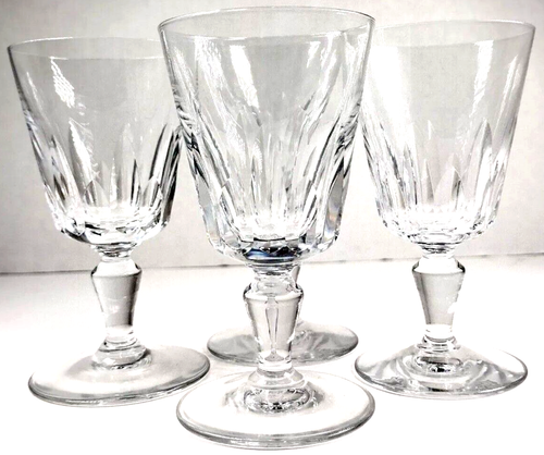 Baccarat Biarritz Port Wine Glass Sherry Cordial Liquor Cut Crystal SET 4.25" - Picture 1 of 12