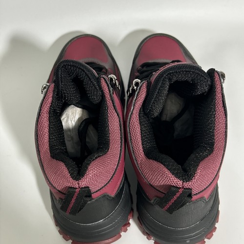 Wanderstiefel, Herren/Damen Ulogu, leichte Wanderschuhe, Größe UK 6, EU 39, rot - Bild 5 von 12