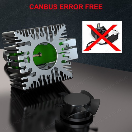 D1S/D1R LED Headlight Bulbs HID Xenon Conversion Kit 6500K 24000LM Plug & Play×2 - Picture 9 of 12