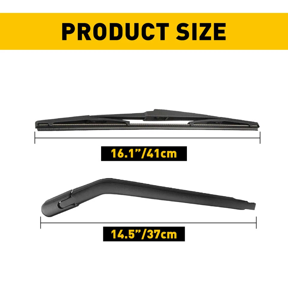 FOR Toyota Prius Rear Wiper Arm & Blade 2004 2005 2006 2007 2008 2009 8524147010 - Image 2 of 4