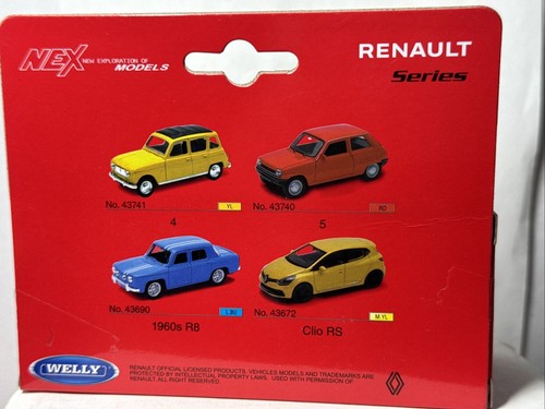 Welly 1/43 🇨🇵 Renault 5 , véhicule miniature métal #nex Models - Imagen 7 de 7