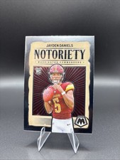 2024 Panini Mosaic Notoriety - Jayden Daniel’s RC #19