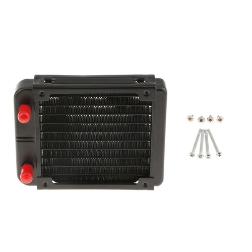 Aluminium Computer CPU 10 Rohre Wasserkühlung System 120mm - Afbeelding 4 van 6
