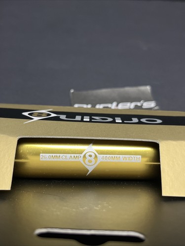 Origin 8 Pro Pulsion 26,0 mm Alloy Bullhorn eloxiert gold Fixie Track Lenker - Bild 18 von 24