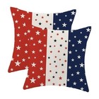 4th of July Pillow Covers 18 X 18 Inch Set of 18" x 18" (Pack of 1) Patriotic2