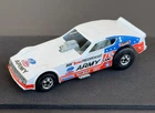 Vintage Hot Wheels Blackwall 1979 White ARMY Funny Car Don SNAKE Prudhomme - NR!