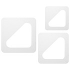 3 Stück Acryl Charcuterie Board Griff Schablone Schneidebrett Griffe Schablone
