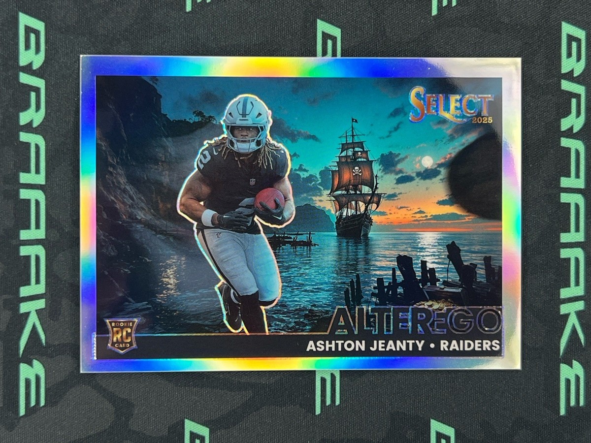 Ashton Jeanty RC Alter Ego Silver Prizm #23 Case Hit SP 2025