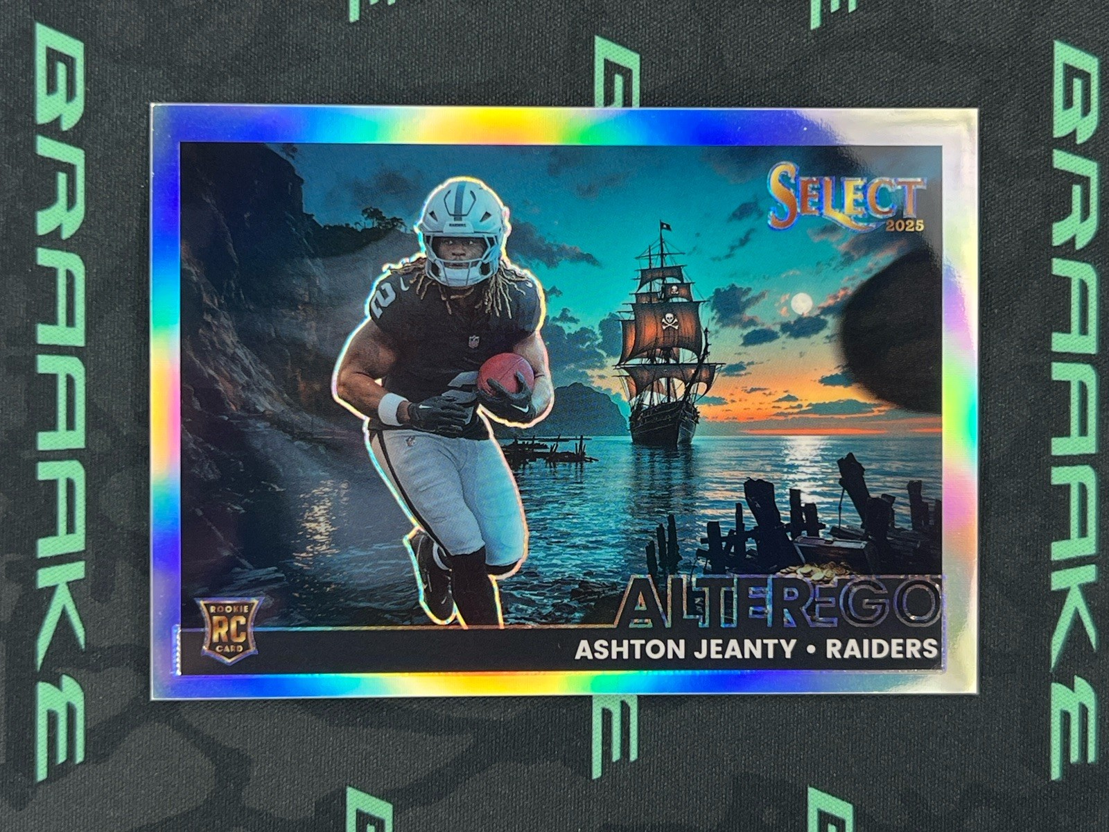Ashton Jeanty RC Alter Ego Silver Prizm #23 Case Hit SP 2025 Panini Select
