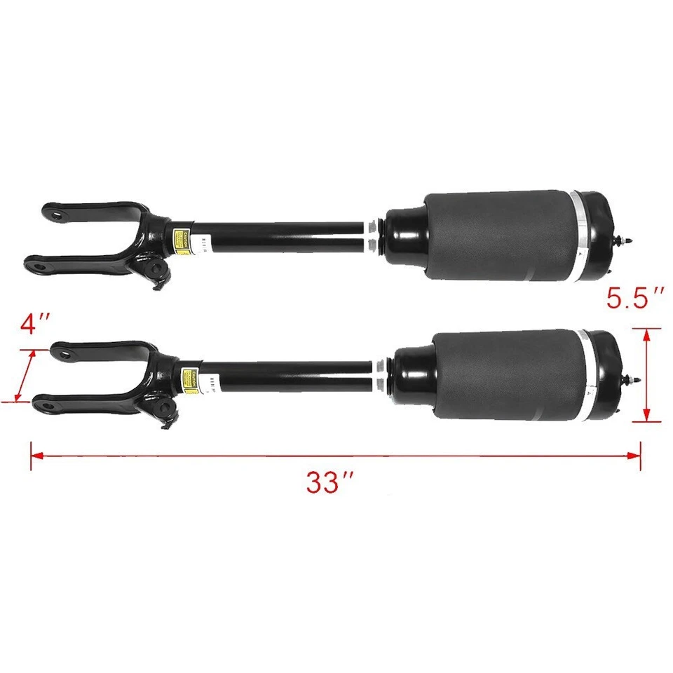 2Pcs Front Air Suspension Strut for Mercedes-Benz X164 GL450 GL550 W164 ML320 Foto 2 de 4