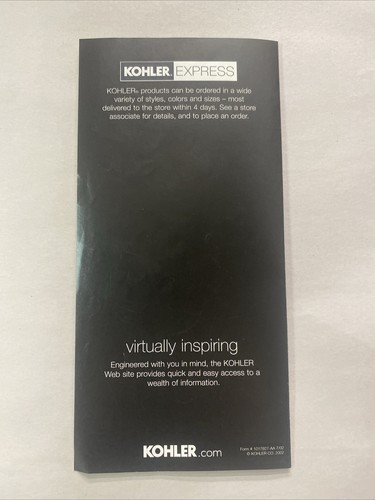 Kohler Whirlpools Brochure - Picture 3 of 3