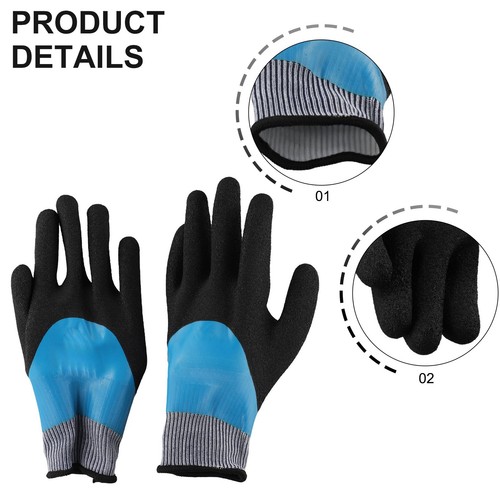 Elektriker Isolierhandschuhe Handschuhe Wasserdicht Tragbar Natürliches Gummi - Bild 8 von 12