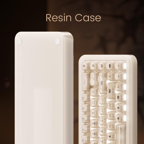 YU01 Mechanical Gaming Keyboard with Transparent Keycaps, RGB Backlit, Hot Sw... - Picture 3 of 7