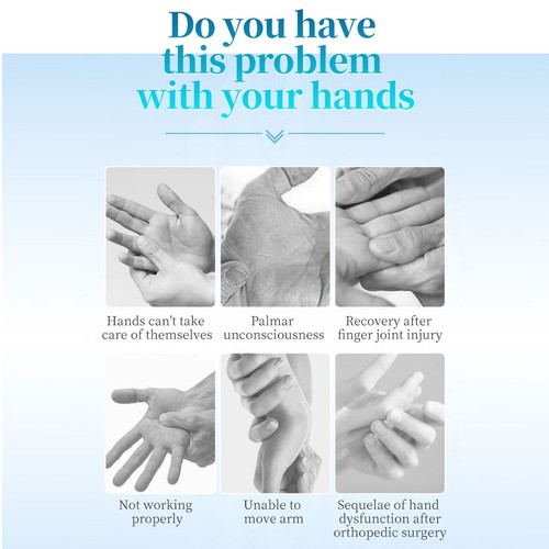 Rehabilitation Robot Glove Stroke Hemiplegia Finger Exerciser Hand Training BAK - Bild 5 von 24