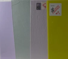 STAINED GLASS PACK: 4 – 11” X 12” 96 COE SHEETS PAC 2 R