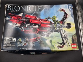 Lego Bionicle Axalara T9 8943 Complete Set with Instructions and Damaged Box