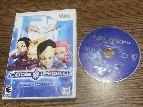 Code Lyoko Quest For Infinity Rare Nintendo WII Video Game Anime