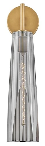 Fredrick Ramond FR31100-SM Cosette 1 Light 21" Tall Wall Sconce - Brass - Picture 4 of 4