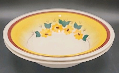 Vintage 1940s Vernon Kilns Brown Eyed Susan Berry - Bild 19 von 23