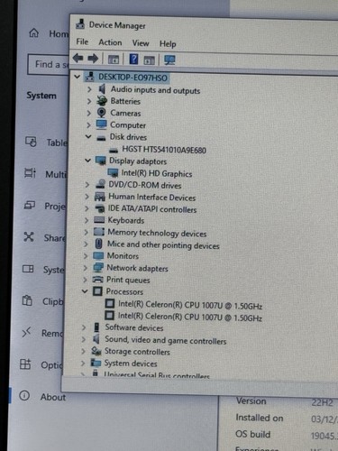 ASUS X550CA Laptop Intel Celeron 1007U 6GB RAM – 1TB HDD Faulty Battery No PSU - Picture 9 of 17