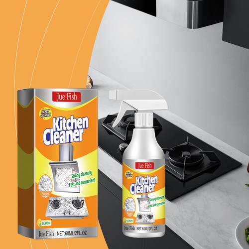 Kitchen Foam Cleaner, Household Kitchen Hood Heavy Oil Foam Cleaner