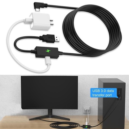 USB3 2 Fast Charge and Data Transfer Cable Designed for Quest Connectivity - Zdjęcie 6 z 11
