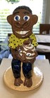 New ListingAlbert Hodge Catawba Valley Folk Art Pottery Face Jug Figure, Vale Nc