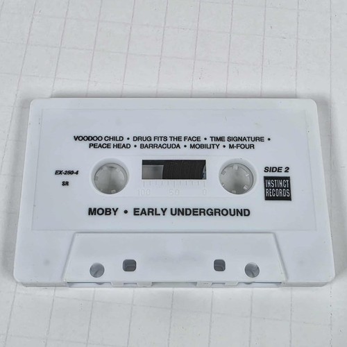 Moby - Early Underground - Cassette Tape (1993) HTF RARE  - Imagen 6 de 9