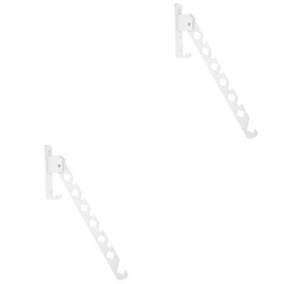 2 PCS Wäschetrocknerständer Wandmontierter Trockenständer Kleiderständer