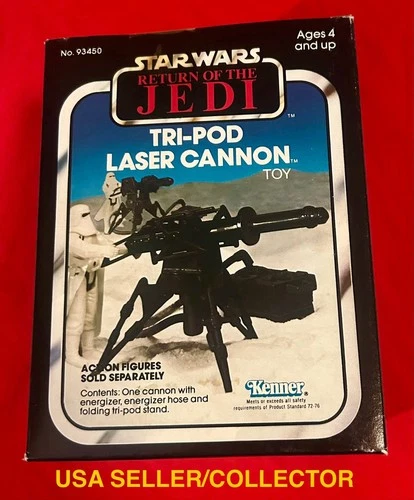 Tri-Pod Laser Cannon Star Wars ROTJ 1982 Kenner Vehicle NEW SEALED🔥