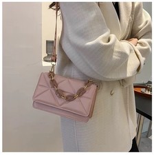 Women’s Mini Quilted Crossbody Handbag Luxury Designer Style keychain 2